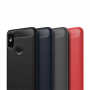 Mofi ochranný kryt s broušenou texturou pro Xiaomi Redmi Note 6 Pro - černý