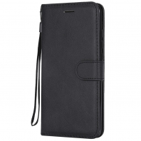 Flipové ochranné pouzdro z umělé kůže pro Xiaomi Redmi Note 6 Pro - černé