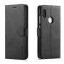 LC.imeeke peněženkové kožené pouzdro pro Xiaomi Redmi Note 6 Pro - černé