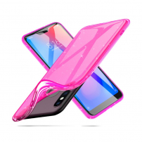 X-Level ochranný měkký plastový kryt pro Xiaomi Redmi Note 6 Pro - růžový