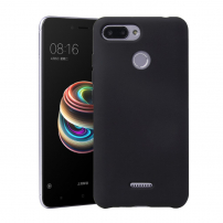 Howmak ochranný pogumovaný měkký kryt pro Xiaomi Redmi 6 - černý