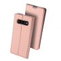 Dux Ducis Skin Pro flipové pouzdro pro Samsung Galaxy S10 Plus - růžovozlaté