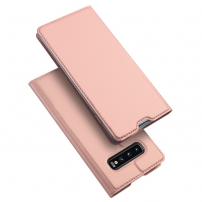 Dux Ducis Skin Pro flipové pouzdro pro Samsung Galaxy S10 - růžovozlaté