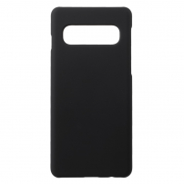 Pogumovaný matný kryt pro Samsung Galaxy S10 - černý