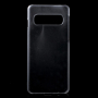 Pogumovaný matný kryt pro Samsung Galaxy S10 - transparentní