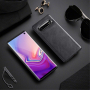 X-Level kryt s koženkovým povrchem pro Samsung Galaxy S10 - černý