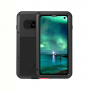 Love Mei kovový super odolný kryt pro Samsung Galaxy S10 - černý
