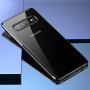 Baseus plastový čirý kryt s rámečkem pro Samsung Galaxy S10 - černý