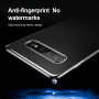 Baseus plastový čirý kryt s rámečkem pro Samsung Galaxy S10 Plus - černý