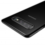 Baseus plastový čirý kryt s rámečkem pro Samsung Galaxy S10 Plus - černý