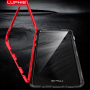 Luphie zadní kryt s magnetickým rámečkem a tvrzeným sklem pro Samsung Galaxy S10 Plus - červený