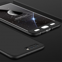 Matný kryt na celý telefon pro Honor 9 - černý