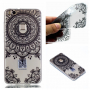Plastový kryt mandala pro Huawei P10 Lite - transparentní