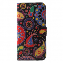 Flipové pouzdro abstraktní tvary pro Huawei P20 Lite - barevné
