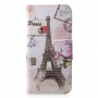 Flipové pouzdro Eiffelkovka pro Huawei P20 Pro - starorůžové