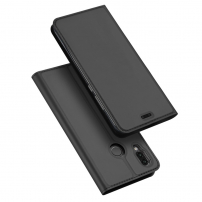 Dux Ducis Skin Pro flipové pouzdro pro Huawei P20 Lite - šedé