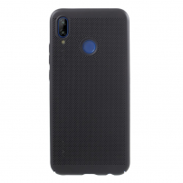 Plastový kryt s větráním pro Huawei P20 Lite - černý