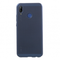 Plastový kryt s větráním pro Huawei P20 Lite - tmavěmodrý
