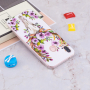 Plastový kryt svítící ve tmě jelení lebka pro Huawei P20 Lite - bílý