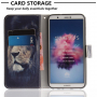 Flipové pouzdro lev pro Huawei P Smart - barevné