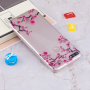 Plastový kryt kvetoucí strom pro Huawei Y7 Prime (2018) - transparentní