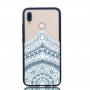 Plastový kryt mandala pro Huawei P20 Lite - transparentní
