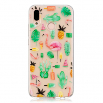 Plastový kryt tropy pro Huawei P20 Lite - transparentní