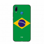 Nxe plastový kryt vlajka Brazílie pro Huawei P20 Lite