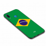Nxe plastový kryt vlajka Brazílie pro Huawei P20 Lite