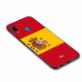 Nxe plastový kryt vlajka Španělska pro Huawei P20 Lite
