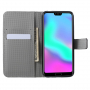 Peněženkové pouzdro rozmanitá Paříž pro Honor 10 - barevné