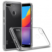 Imak nárazuvzdorný kryt s ochranou displeje pro Huawei Y7 Prime (2018) - transparentní