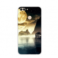 Plastový kryt moře a hory pro Huawei P Smart - barevný