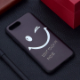 Silikonový kryt smajlík pro Honor 10 - černý
