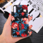 Plastový kryt s poutkem růže pro Huawei P20 Pro - černý