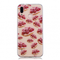 Plastový kryt dortíky pro Huawei P20 Lite - transparentní