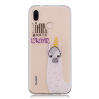 Plastový kryt alpaka pro Huawei P20 Lite - transparentní