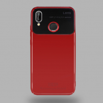 Mofi zadní kryt z plastu a skla pro Huawei P20 Lite - červený