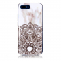 Plastový kryt mandala pro Honor 10 - bílý