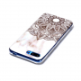 Plastový kryt mandala pro Honor 10 - bílý