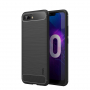 Mofi plastový kryt s broušenou texturou pro Honor 10 - černý