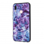 Plastový kryt mramor pro Huawei P20 Lite - fialový