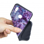 Plastový kryt mramor pro Huawei P20 Lite - fialový