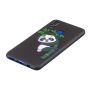 Plastový kryt panda pro Huawei Nova 3i - černý