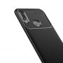 Plastový kryt s texturou karbonu pro Huawei Nova 3i - černý