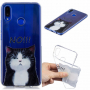 Plastový kryt kocour pro Huawei Nova 3i - transparentní