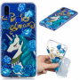 Plastový kryt modrý jednorožec pro Huawei Nova 3i - transparentní