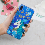 Plastový kryt modrý jednorožec pro Huawei Nova 3i - transparentní