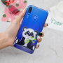 Plastový kryt panda pro Huawei Nova 3i - transparentní