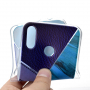 Plastový kryt materiály pro Huawei Nova 3i - modrý